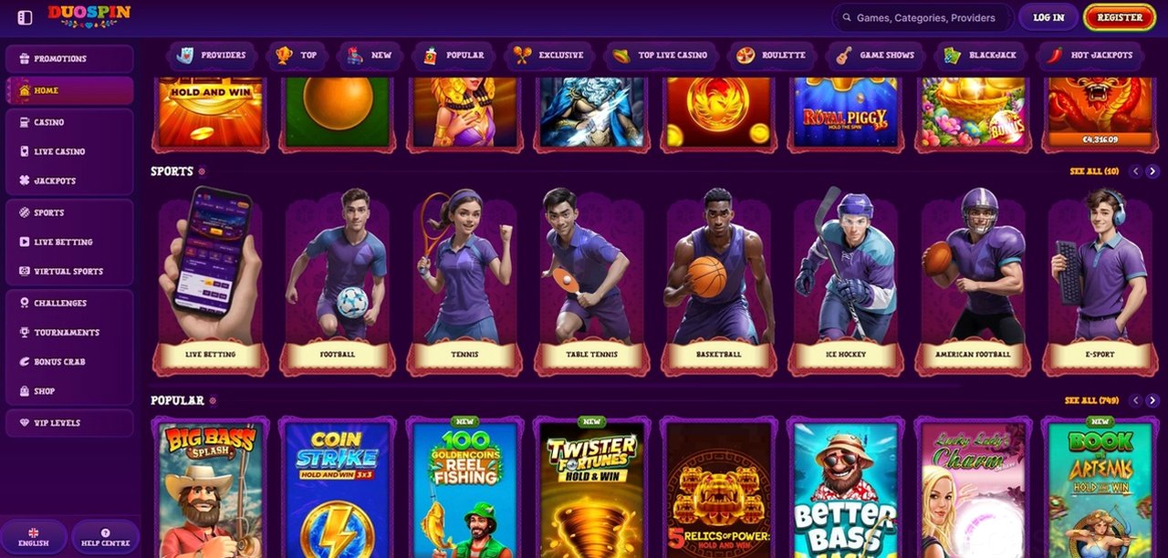 DuoSpin Casino Casino